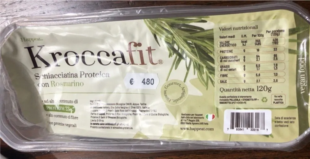 Schiacciatina proteica