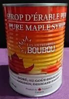 Sirop d'érable pur