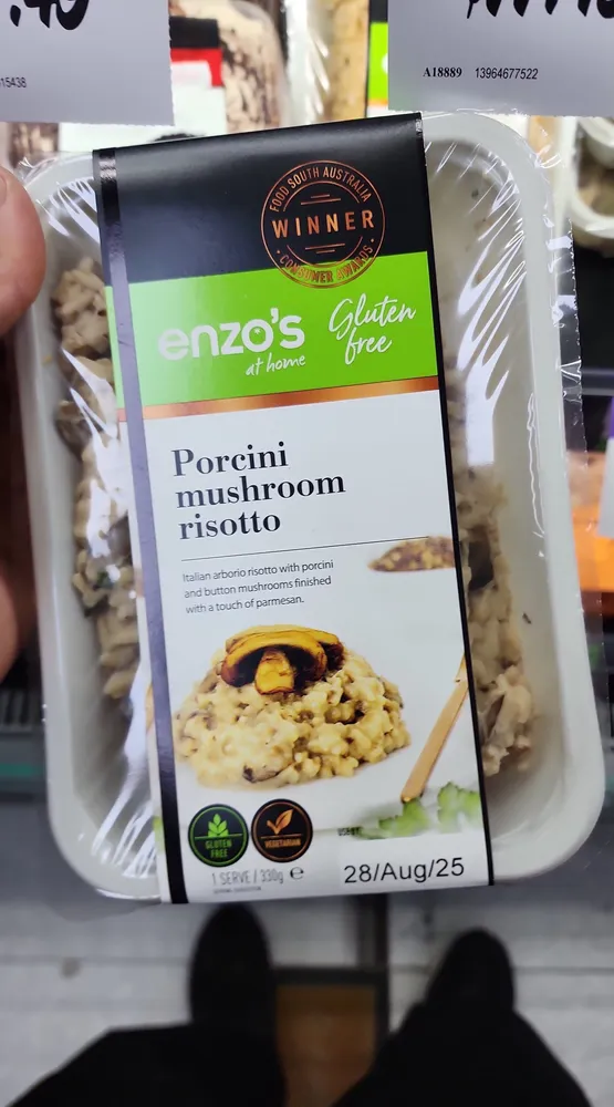 ENZOS GF MUSH RISOT 330G