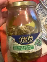 Fresh grilled articokes