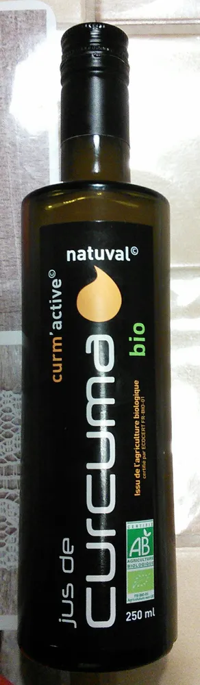 Jus De Curcuma Bio - 250 ML - Natuval