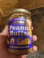 Cinnamon and raisin peanut butter