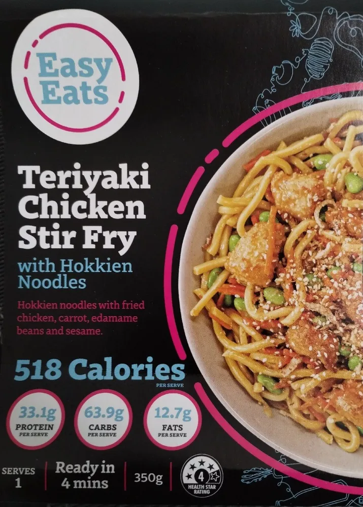 Teriyaki Chicken Stir Fry with Hokkien Noodles