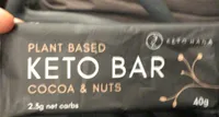 Keto Bar Cocoa & Nuts