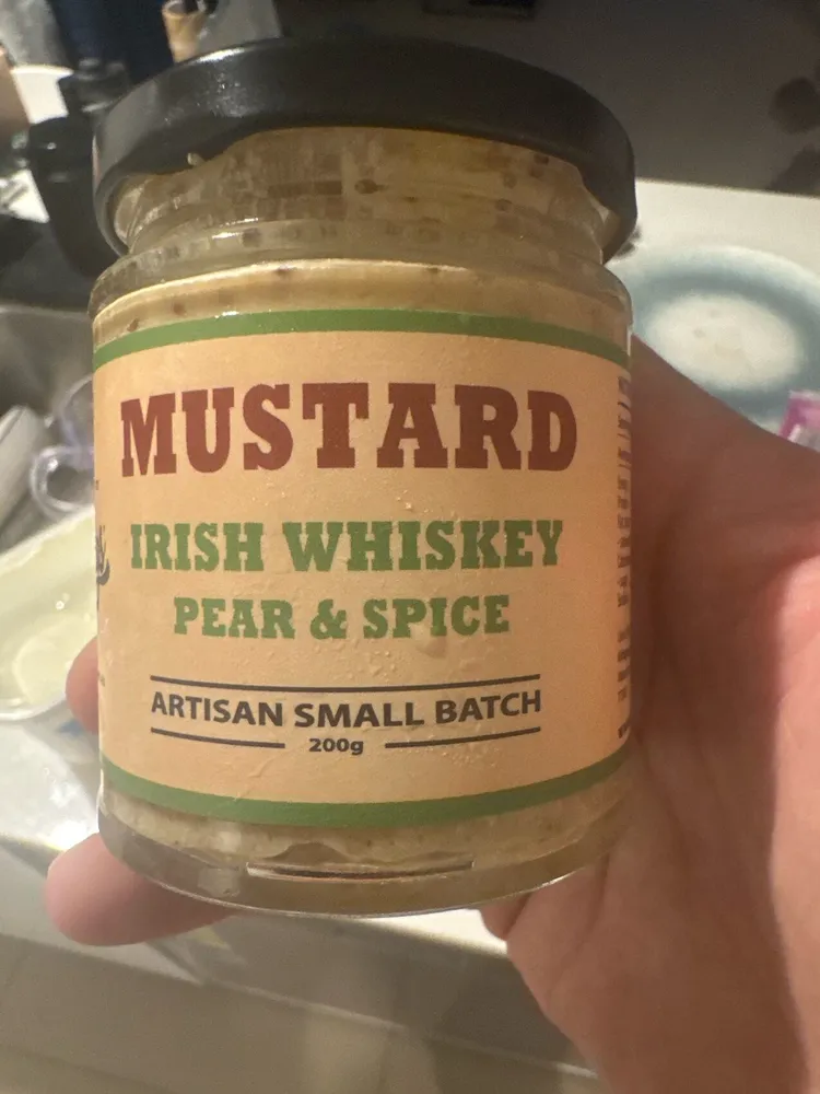 Whiskey Pear Mustard