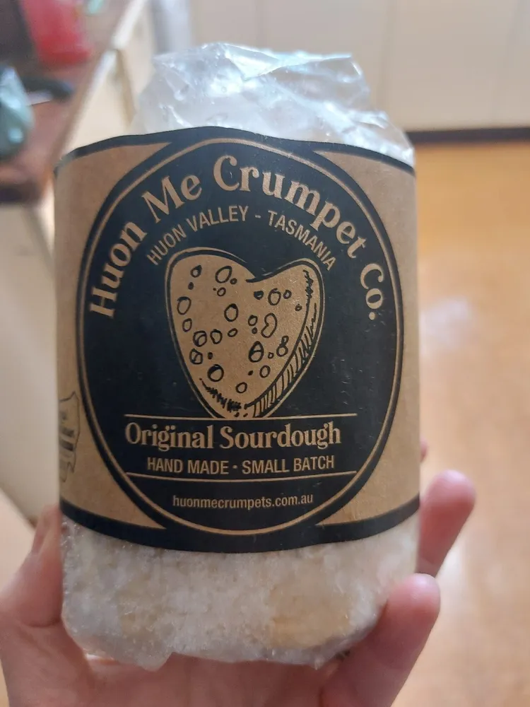 Sourdough crumpet