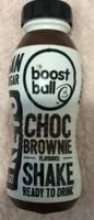 Choc brownie flavoured shake