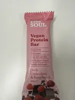 Dark Chocolate & Raspberry Vegan Protein Bar