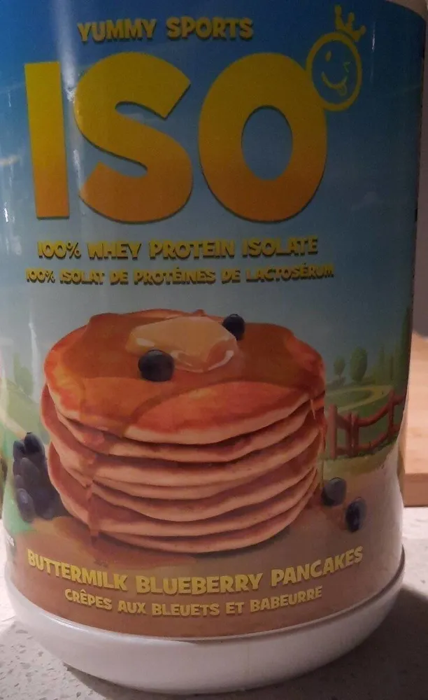 Buttermilk blueberry pancakes