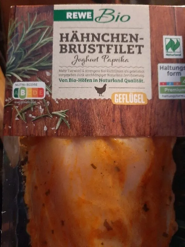 Hähnchenbrustfilet Joghurt Paprika