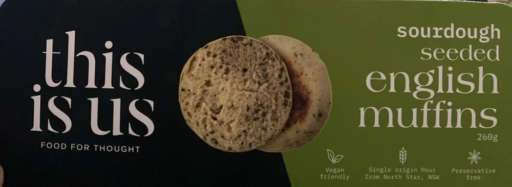 Sourdough Seeded English Muffin