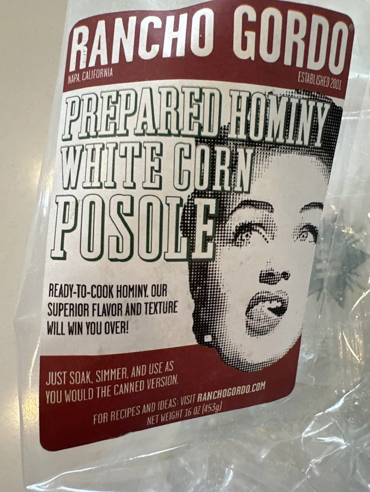White corn Posole