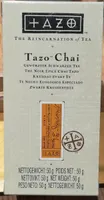 Tazo chai thé noir épicé