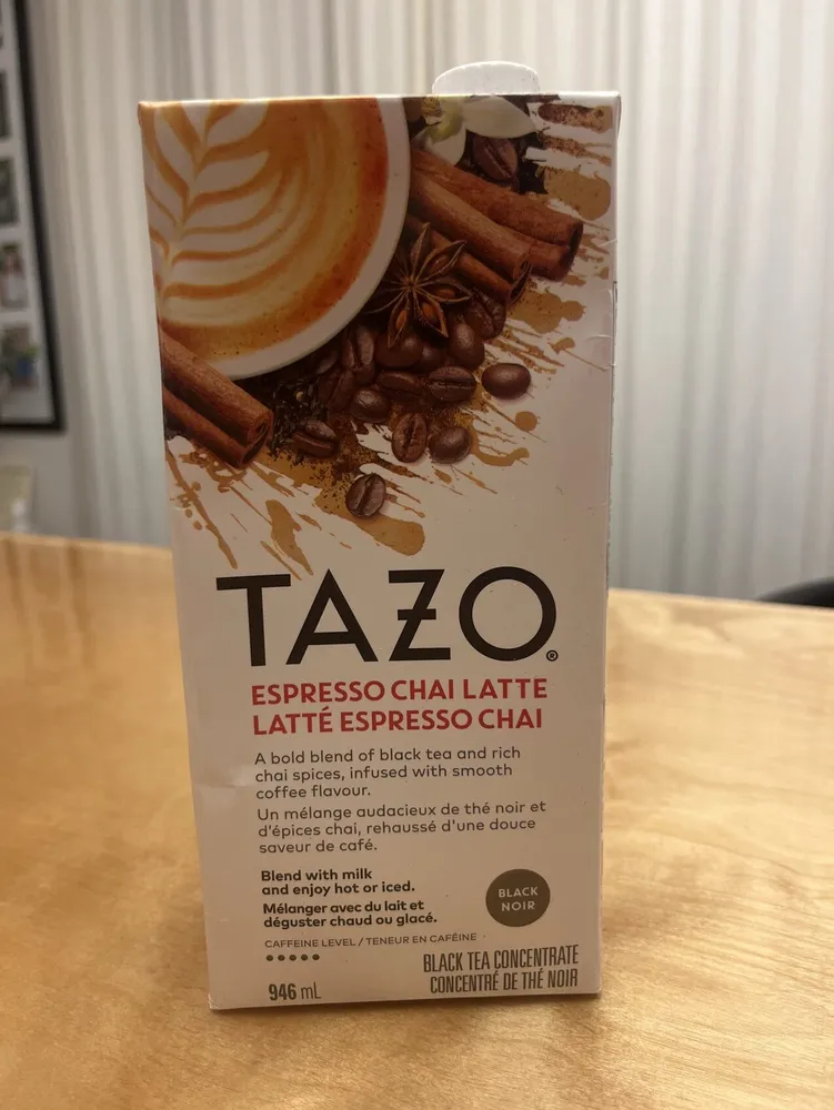 Espresso Chai Latte Concentrate