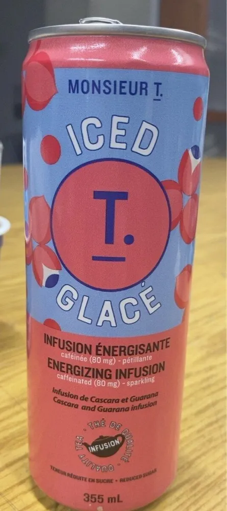 Thé glacé infusion énergisante