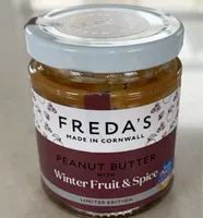 Peanut Butter with Winter fruit and spice