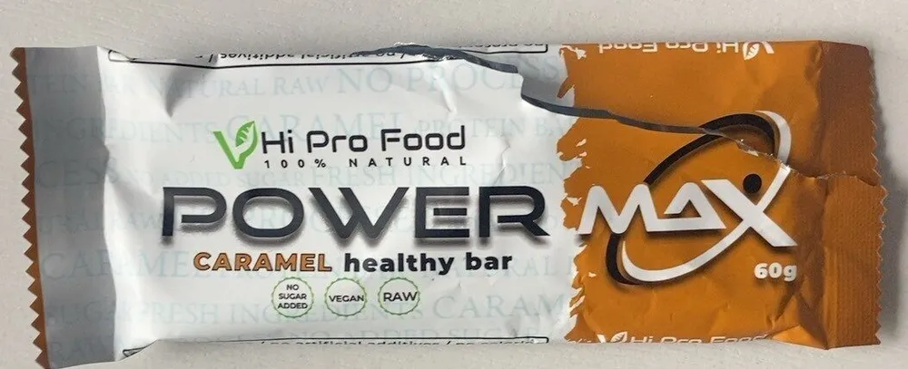 Powermax Caramel healthy bar