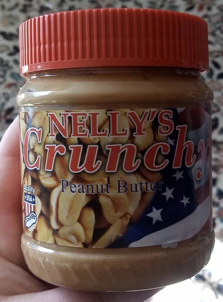 Nellys crunchy peanut butter