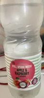 Apple and Raspberry spring water