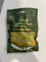 Lemon & Basil Green Olives