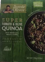 Melanges de tomates, quinoa et olives