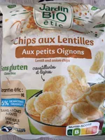 Chips aux lentilles aux petits oignons