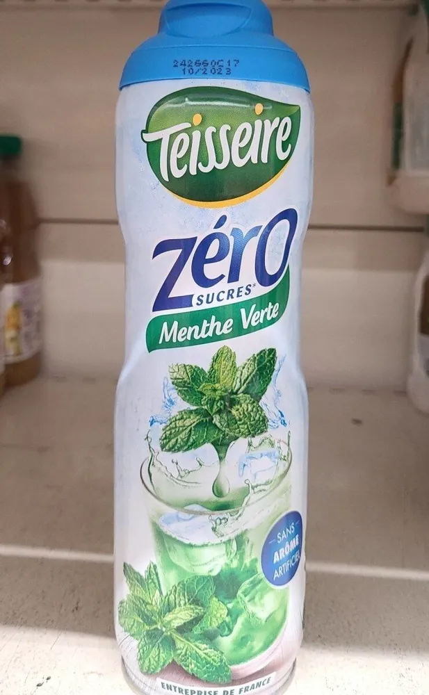 Sirop de menthe