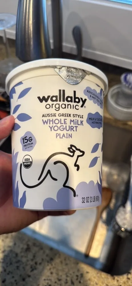 Aussie Greek Style Whole Milk Yogurt Plain
