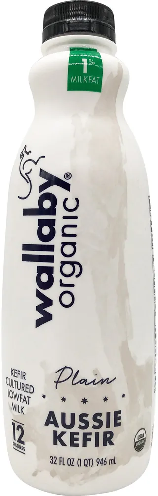Organic plain aussie kefir cultured low fat milk