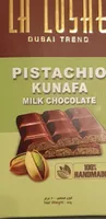 Pistachio Kunafa milk chocolate
