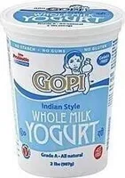 INDIAN STYLE WHOLE MILK YOGURT