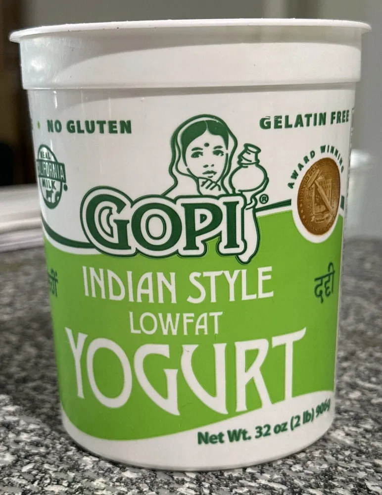 2% fat yogurt