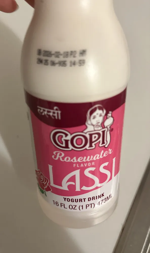 Rose lassi