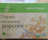 Organic Butter Microwave Popcorn