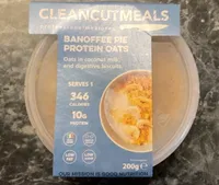 Banoffee pie protein oats