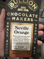 70% Dark Chocolate With Seville Oranges