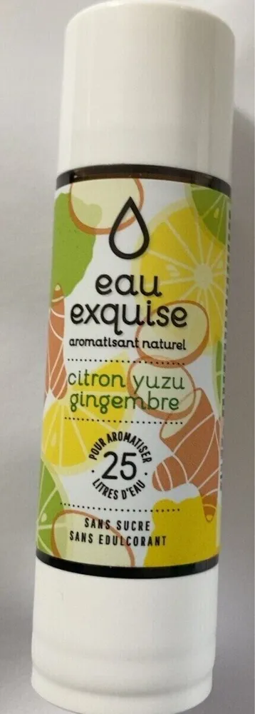 Citron yuzu gingembre