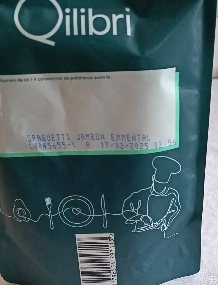 Spaghetti jambon Emmental