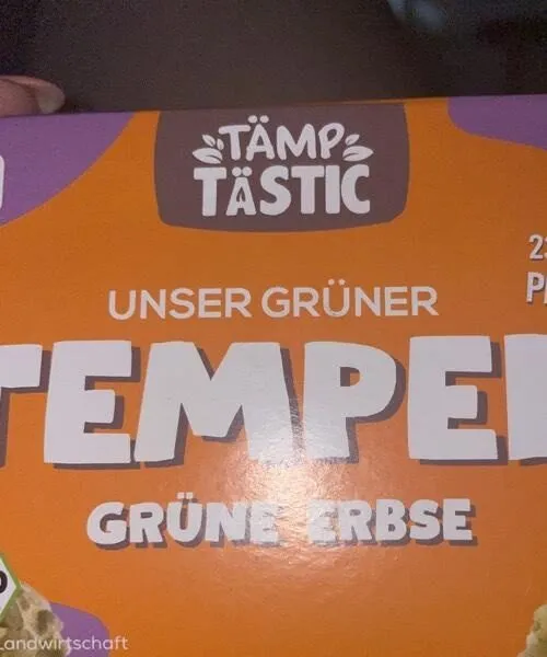 Tempeh grüne Erbse
