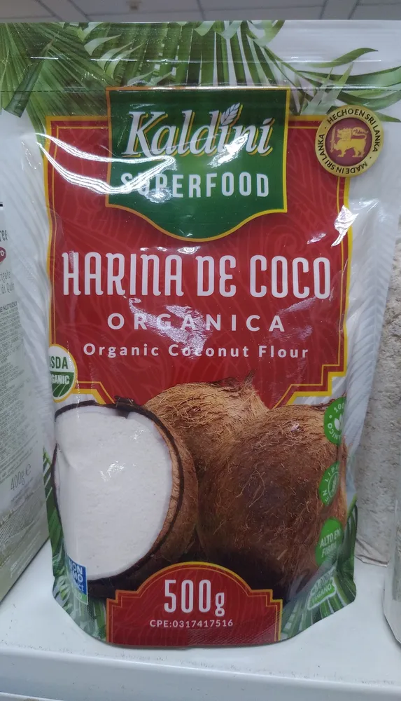 harina de coco