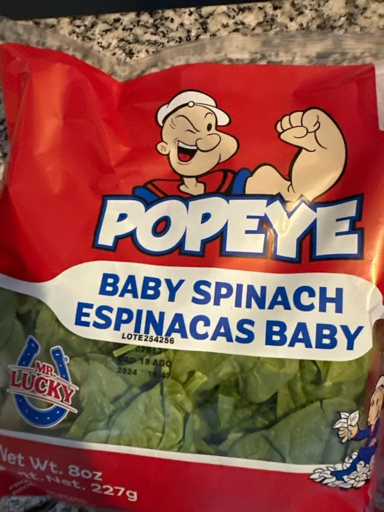 Popeye Baby Spinach
