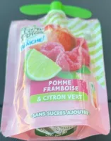 Pompotes pomme framboise citron vert