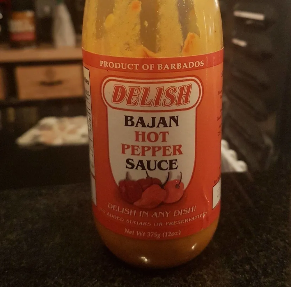 Bajan hot pepper sauce