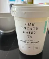 Greek style natural yogurt