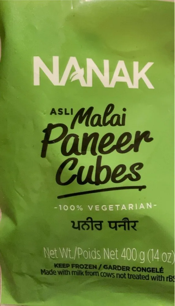 Paneer cubes