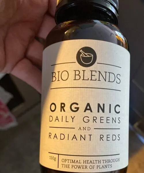Organic daily greens and radiant reds