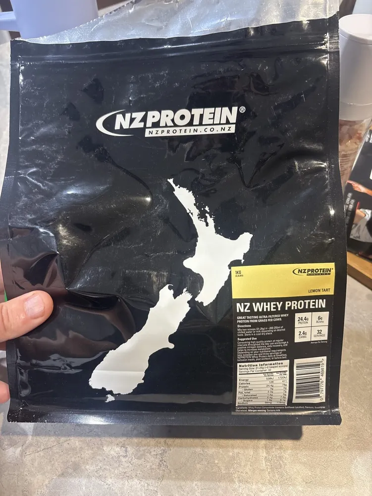NZ Whey Protein Lemon Tart