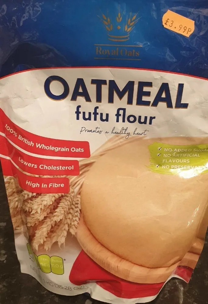 Oatmeal Fufu Flour