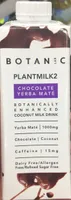 Plant milk chocolat yerbe maté