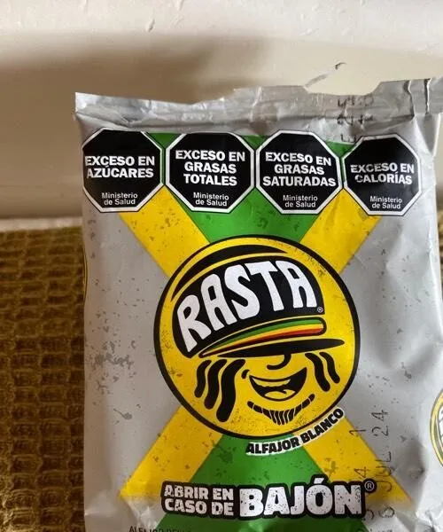 Alfajor Rasta Blanco